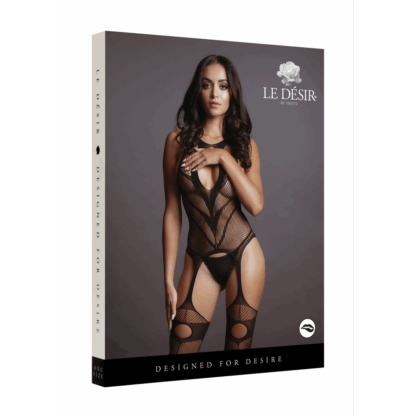 Suspender Bodystocking - One Size - Afbeelding 2