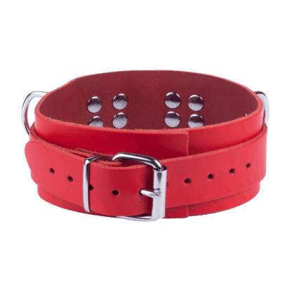 Ultra Leather Halsketting - Rood - Afbeelding 2