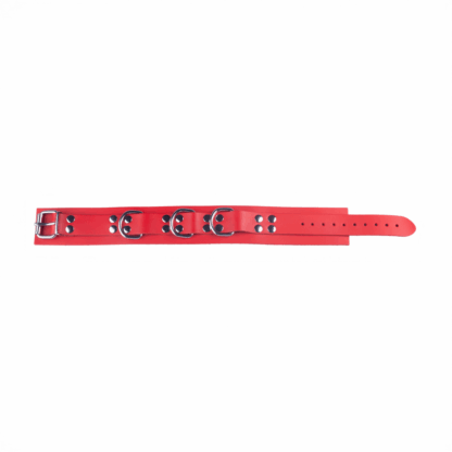 Ultra Leather Halsketting - Rood - Afbeelding 3