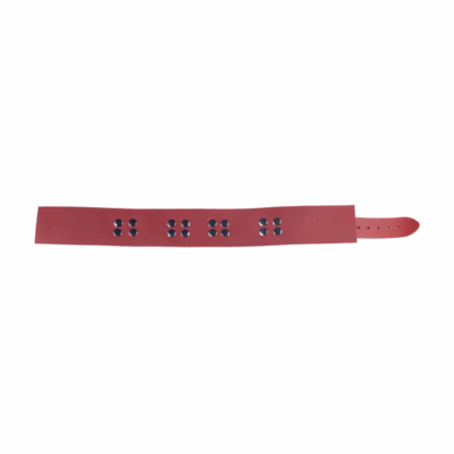 Ultra Leather Halsketting - Rood - Afbeelding 4