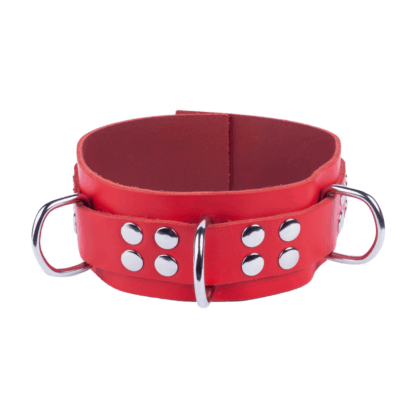 Ultra Leather Halsketting - Rood - Afbeelding 5