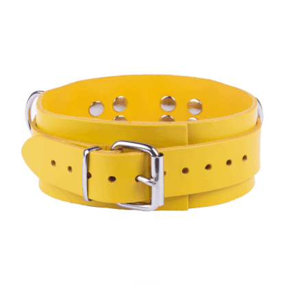 Ultra Leather Ketting - Geel - Afbeelding 2