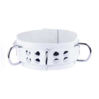 Ultra Leather Ketting - Wit