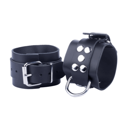 Ultra Leather Handboeien - Zwart - Afbeelding 4