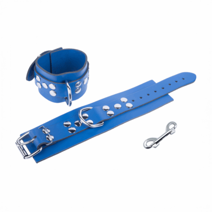 Ultra Leather Handboeien - Blauw - Afbeelding 2