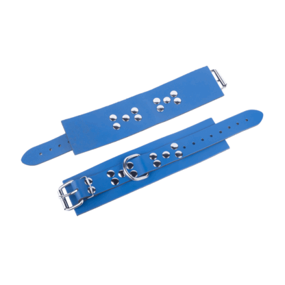 Ultra Leather Handboeien - Blauw - Afbeelding 3