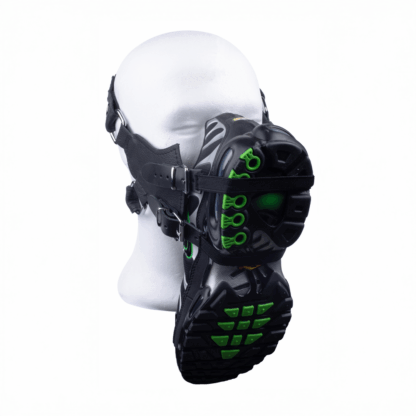 Sniff My Sneaker - Leren Masker - Zwart - Afbeelding 4
