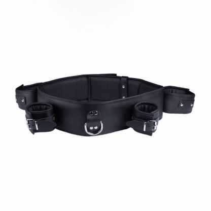 Leren Arm, Pols en Borst Beperkingen - Zwart - Afbeelding 2