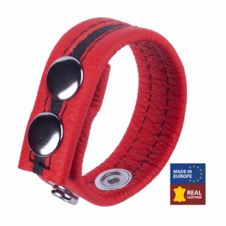 Tippy - Leren Cockring - Rood