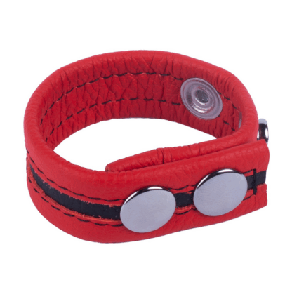 Tippy - Leren Cockring - Rood - Afbeelding 2