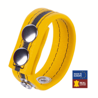 Tippy - Leren Cockring - Geel