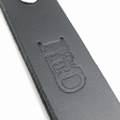 Leren Peddel met 3 Lussen - 39,5 cm - Zwart - Afbeelding 5