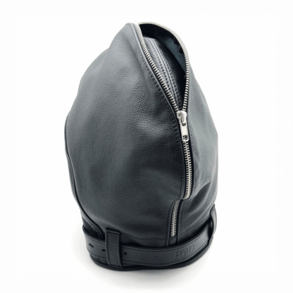 Sensoriale Leren Balaclava - Zwart - Afbeelding 3