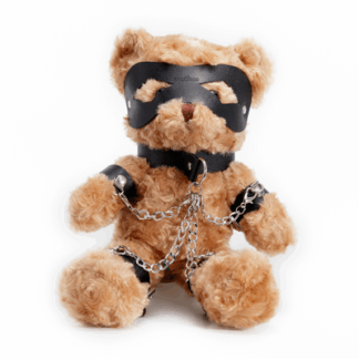 Crushito - Bondage Teddybeer - 31 cm - Zwart