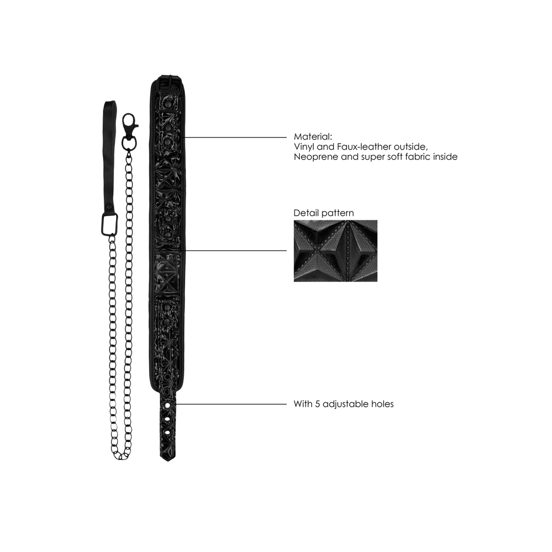 Halsband met Leash - Afbeelding 6