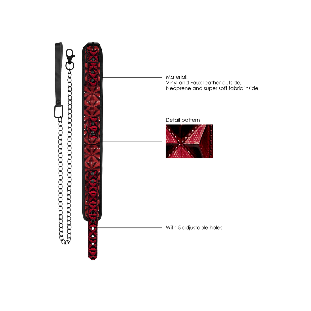 Halsband met Leash - Afbeelding 6