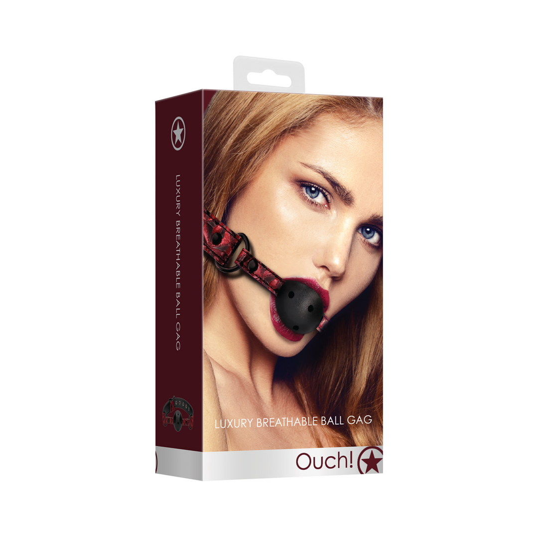 Ademend Ball Gag - Afbeelding 2