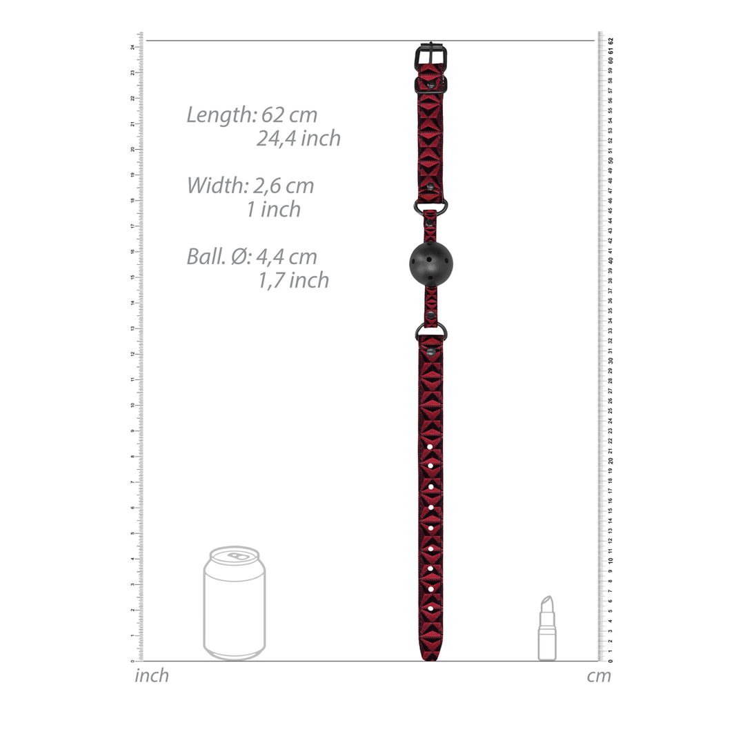 Ademend Ball Gag - Afbeelding 7