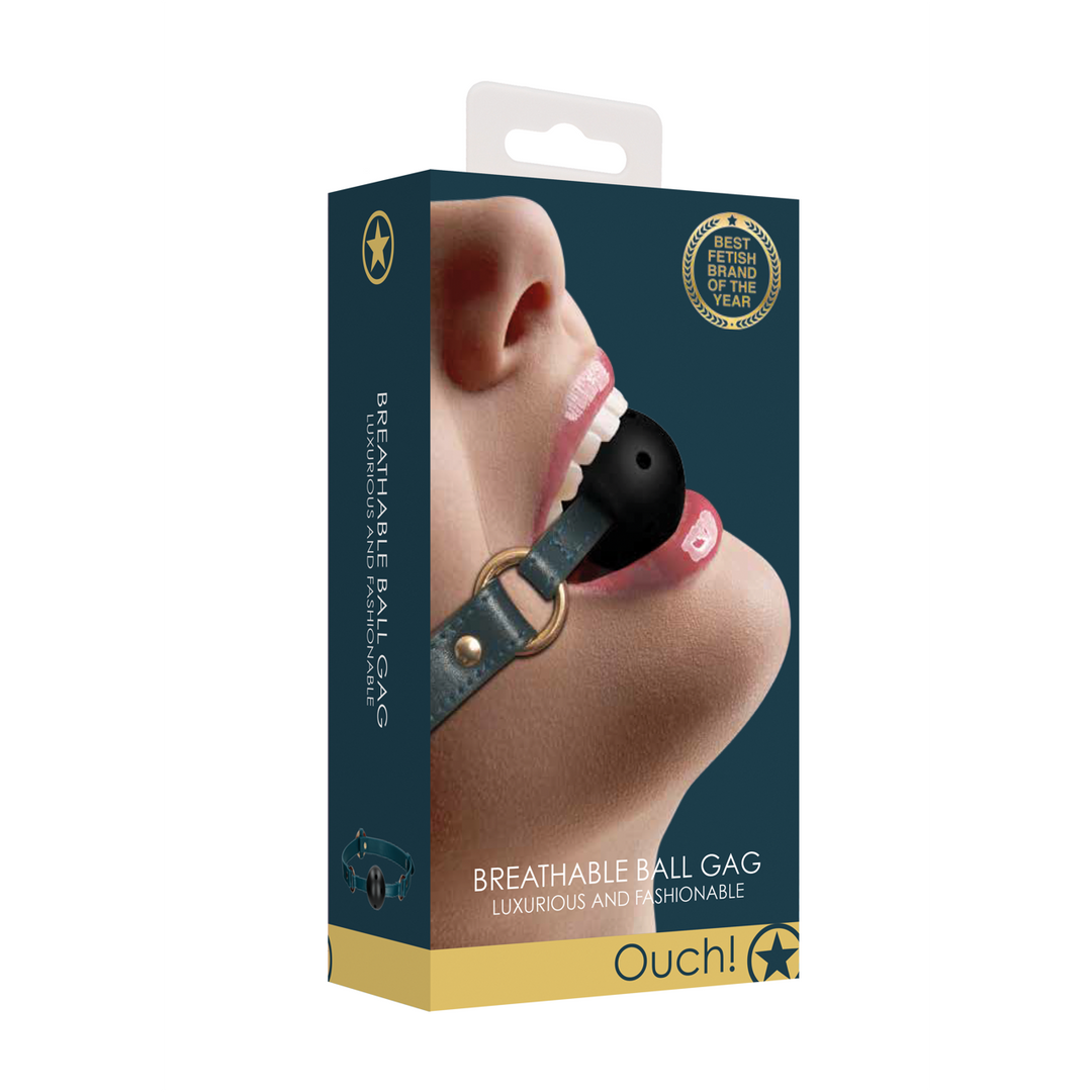 Ademend Ball Gag - Afbeelding 2