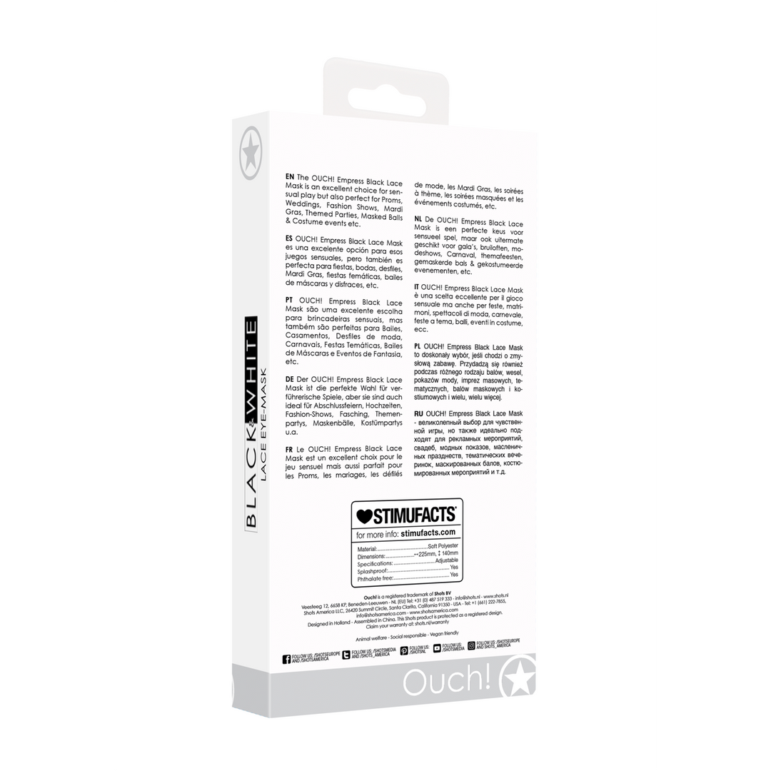 Keizerin - Kanten Masker - Afbeelding 3