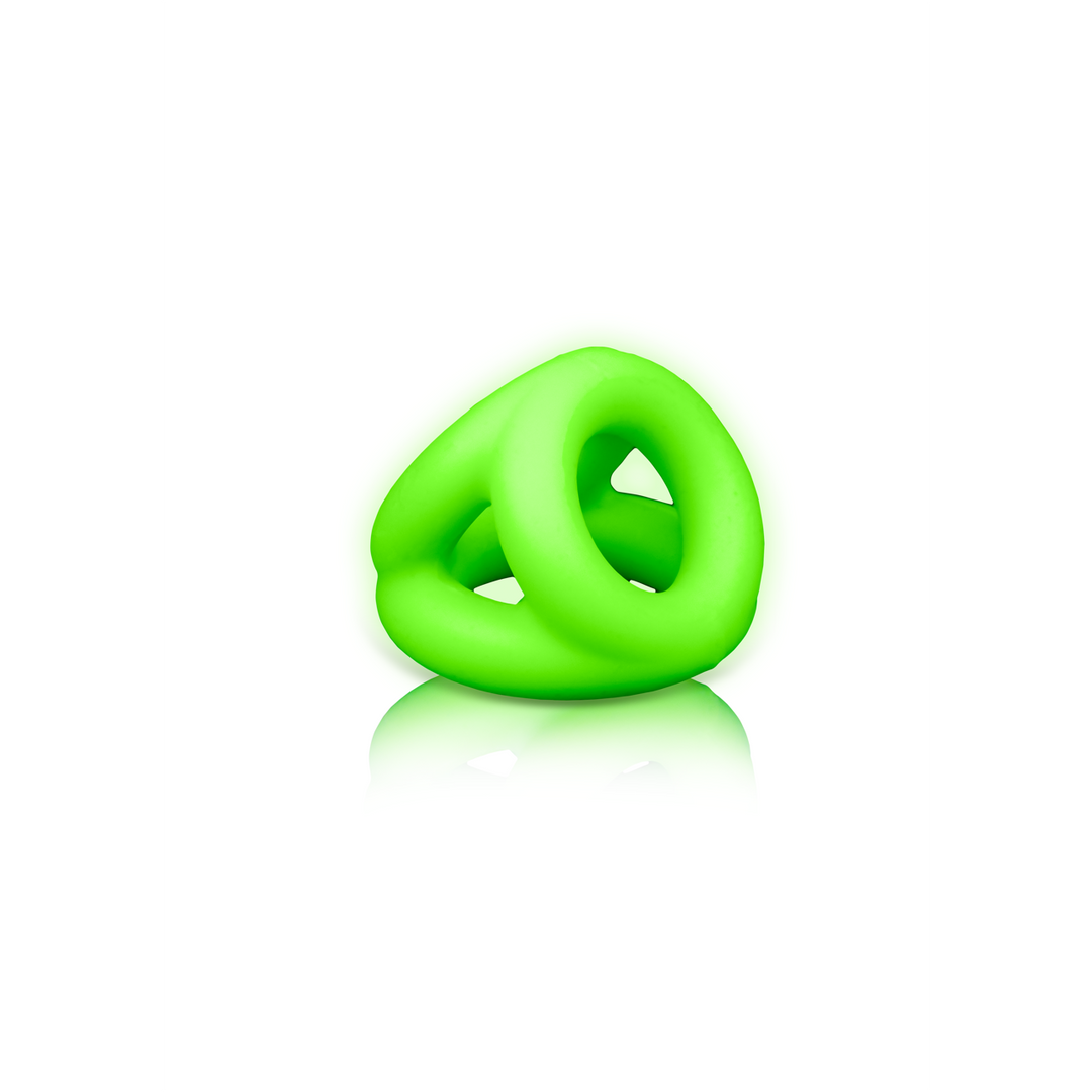 Cockring Ball Strap - Glow in the Dark - Afbeelding 4