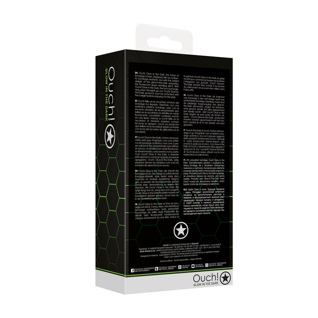 Massieve Ball Gag - Glow in the Dark - Afbeelding 3