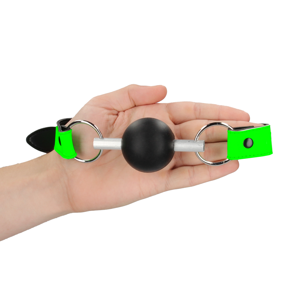 Massieve Ball Gag - Glow in the Dark - Afbeelding 6