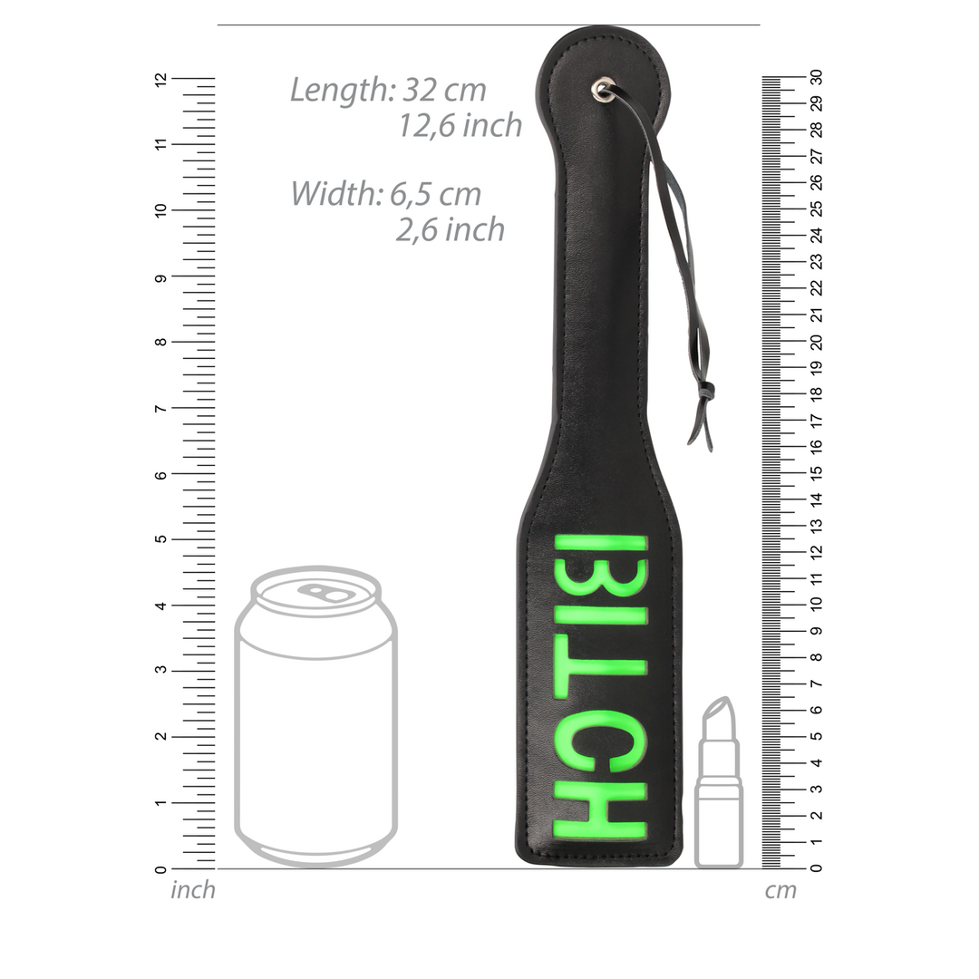 Bitch Paddle - Glow in the Dark - Neon Groen - Afbeelding 6