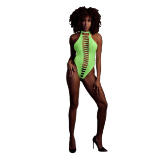 High-Cut Body - One Size - Neon Groen