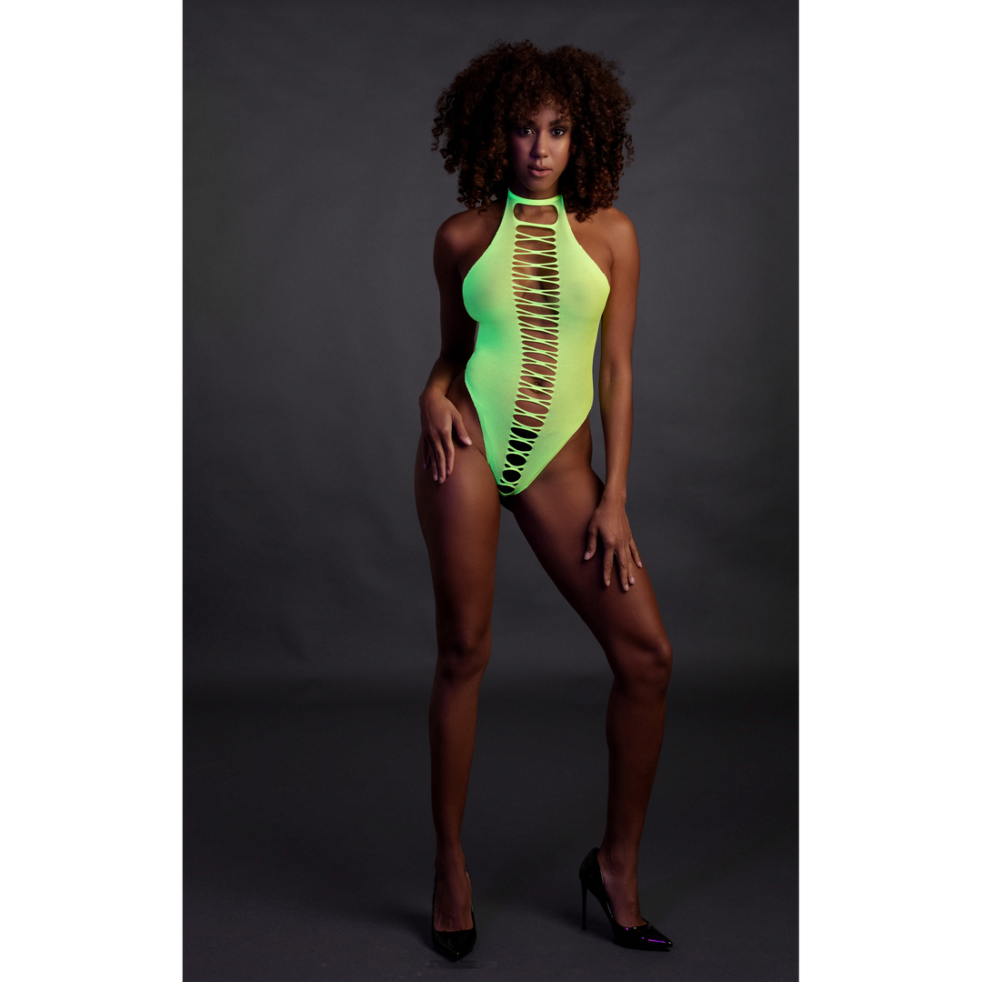 High-Cut Body - One Size - Neon Groen - Afbeelding 4