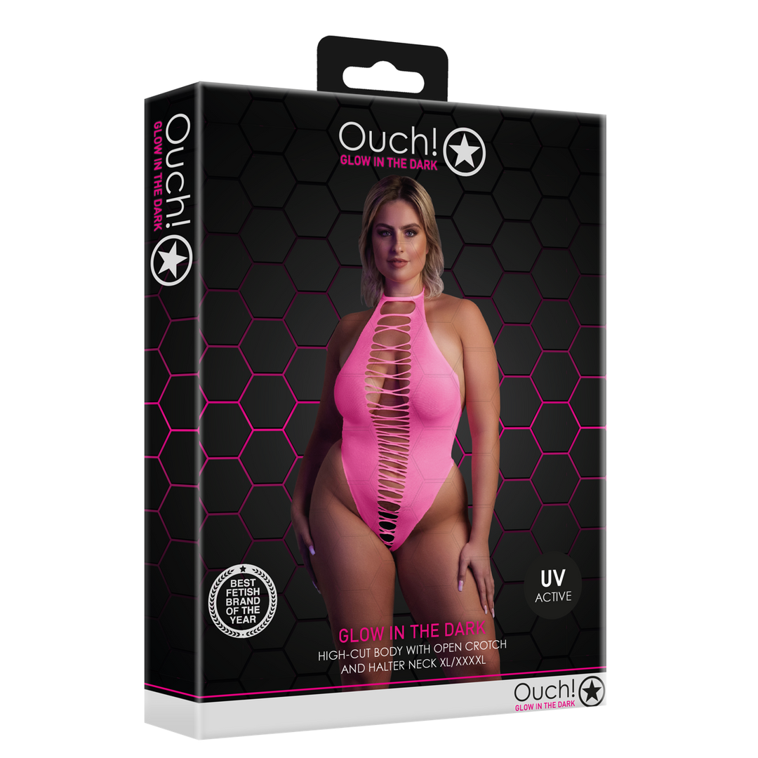 High-Cut Body - Plus Size - Neonroze - Afbeelding 2