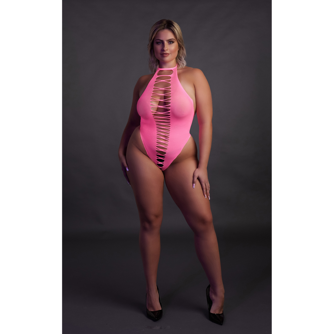 High-Cut Body - Plus Size - Neonroze - Afbeelding 4