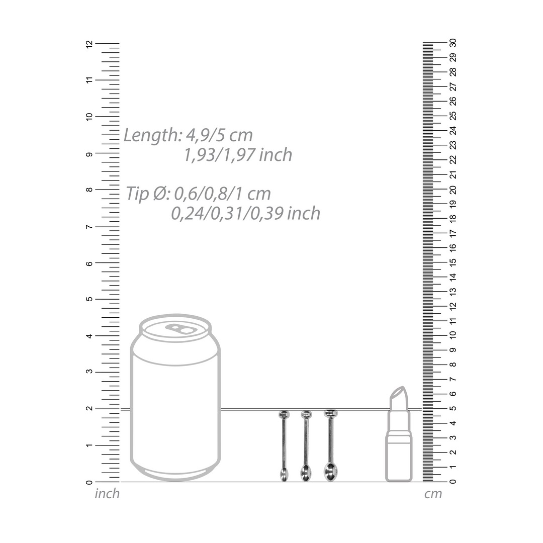 Metal Penis Plug Set - Afbeelding 3