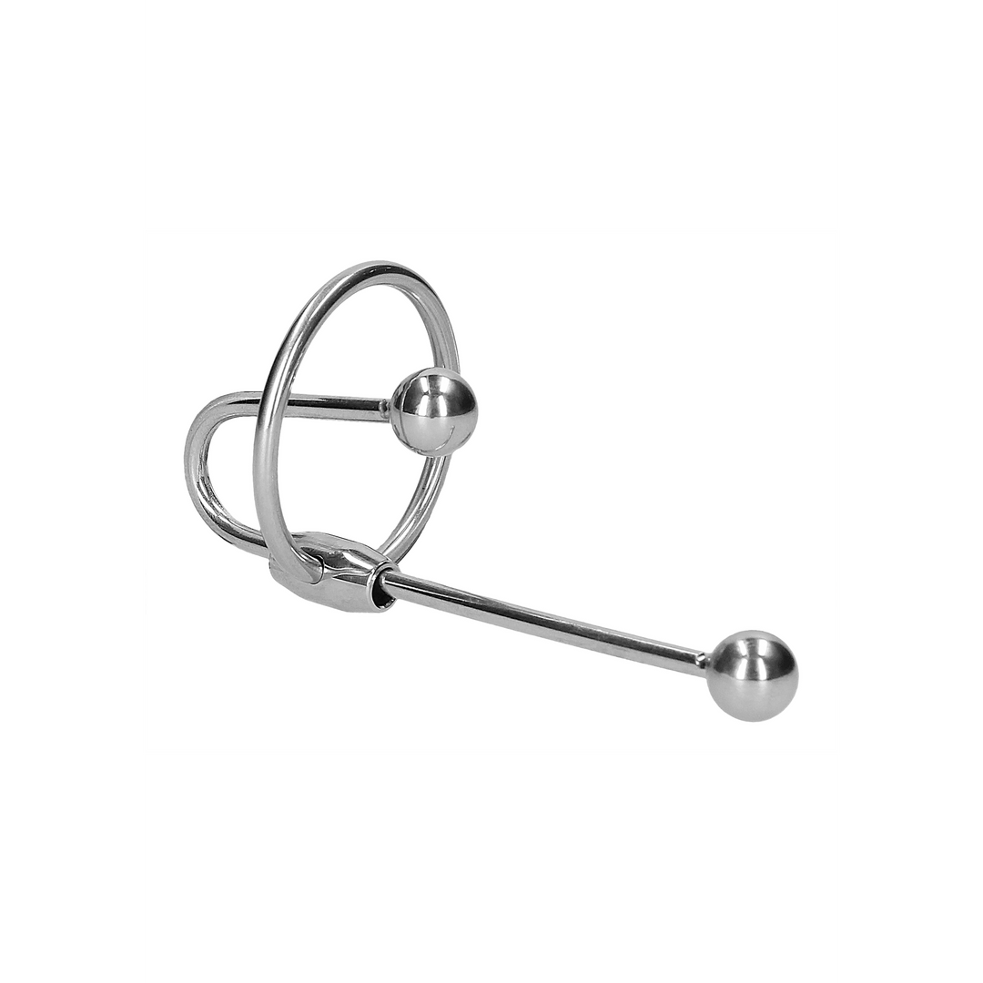 Stainless Steel Penis Plug with Ball - 0.4 / 10 mm - Afbeelding 3