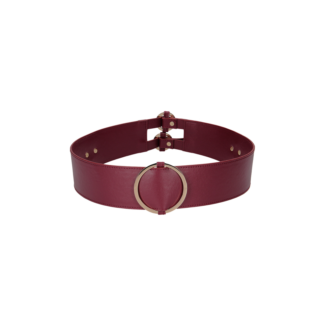 Waist Belt with Bondage Rings - S/M - Afbeelding 4