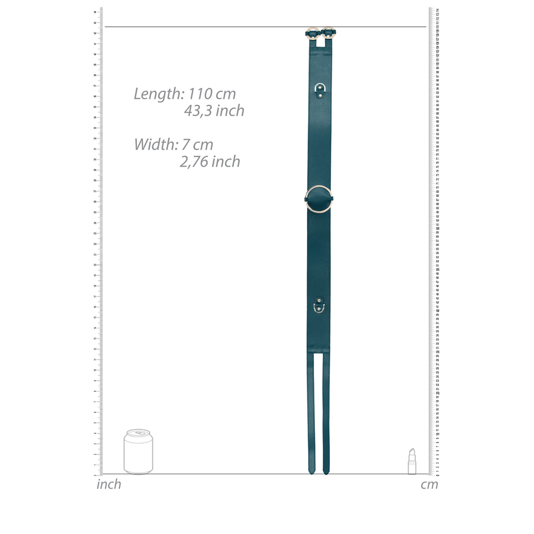 Waist Belt with Bondage Rings - L/XL - Afbeelding 6