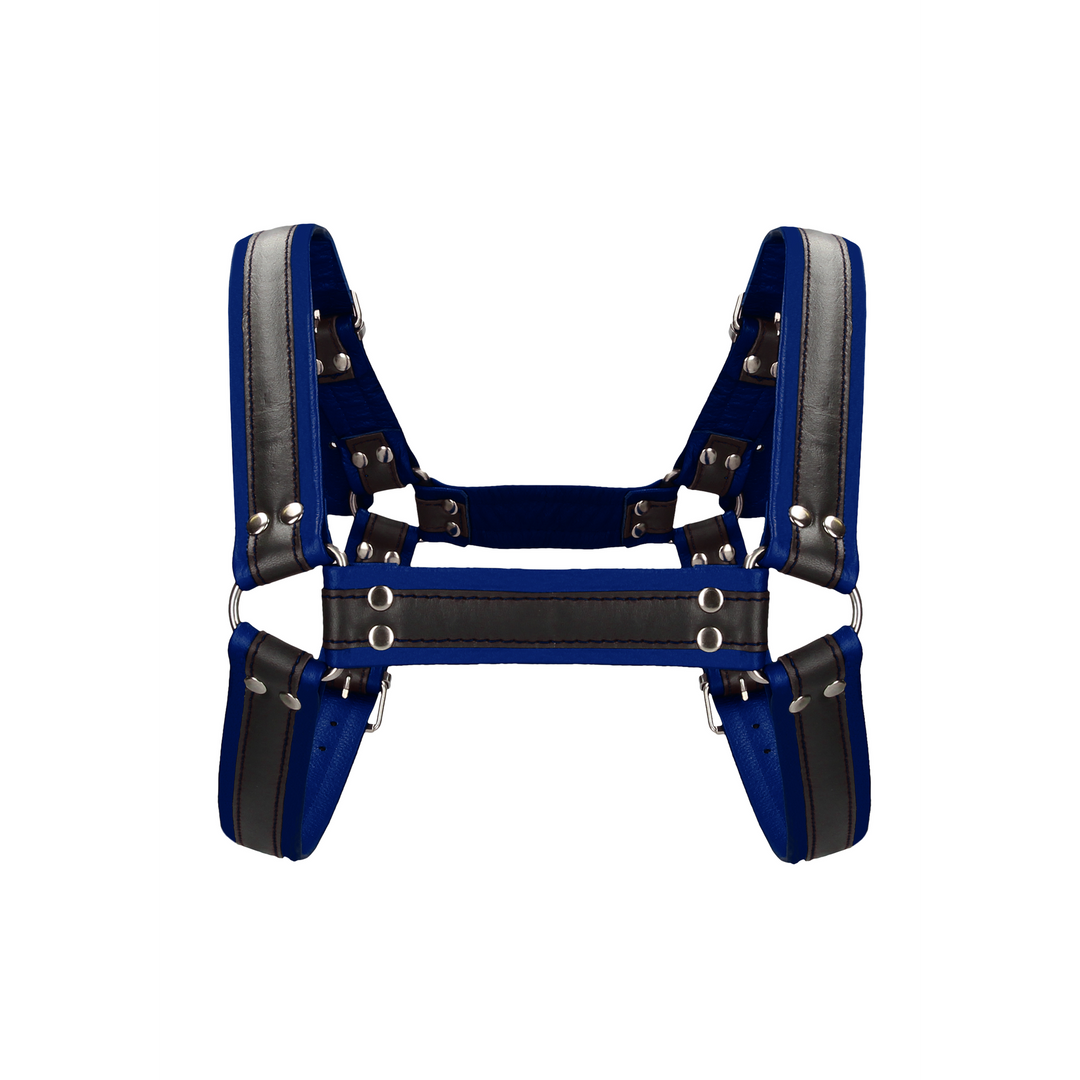 Leren Bulldog Harnas met Gespen - L/XL - Afbeelding 4