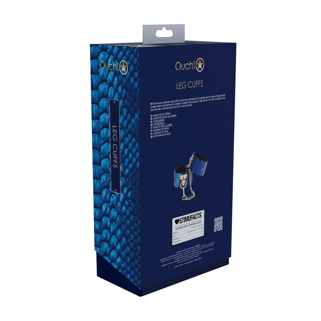 Florence Collectie - Beenmanchetten - Blauw - Afbeelding 3