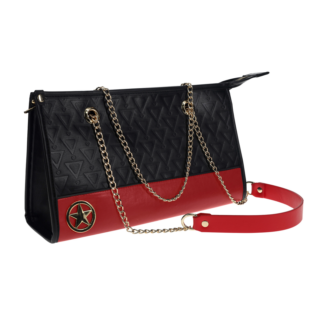 Milan Collectie - Kit met Tas - Zwart/Rood - Afbeelding 3