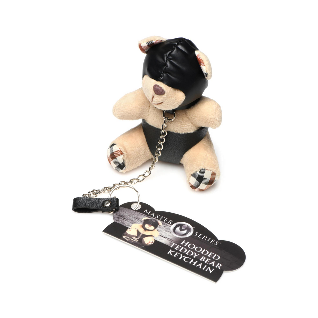 Hooded Teddy Bear Sleutelhanger - Tan - Afbeelding 2