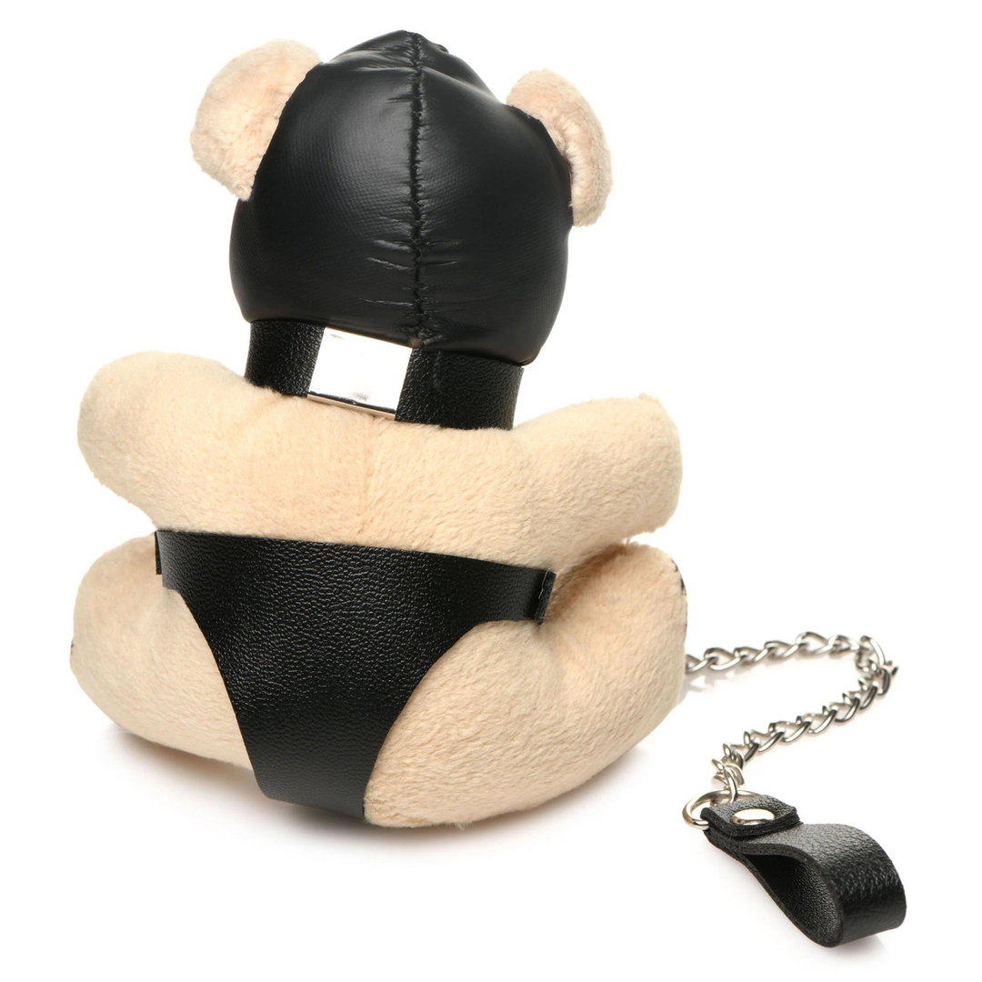 Hooded Teddy Bear Sleutelhanger - Tan - Afbeelding 3