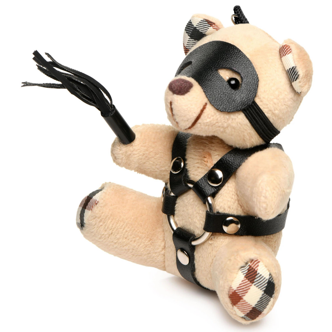 BDSM Teddy Bear Sleutelhanger - Tan - Afbeelding 3