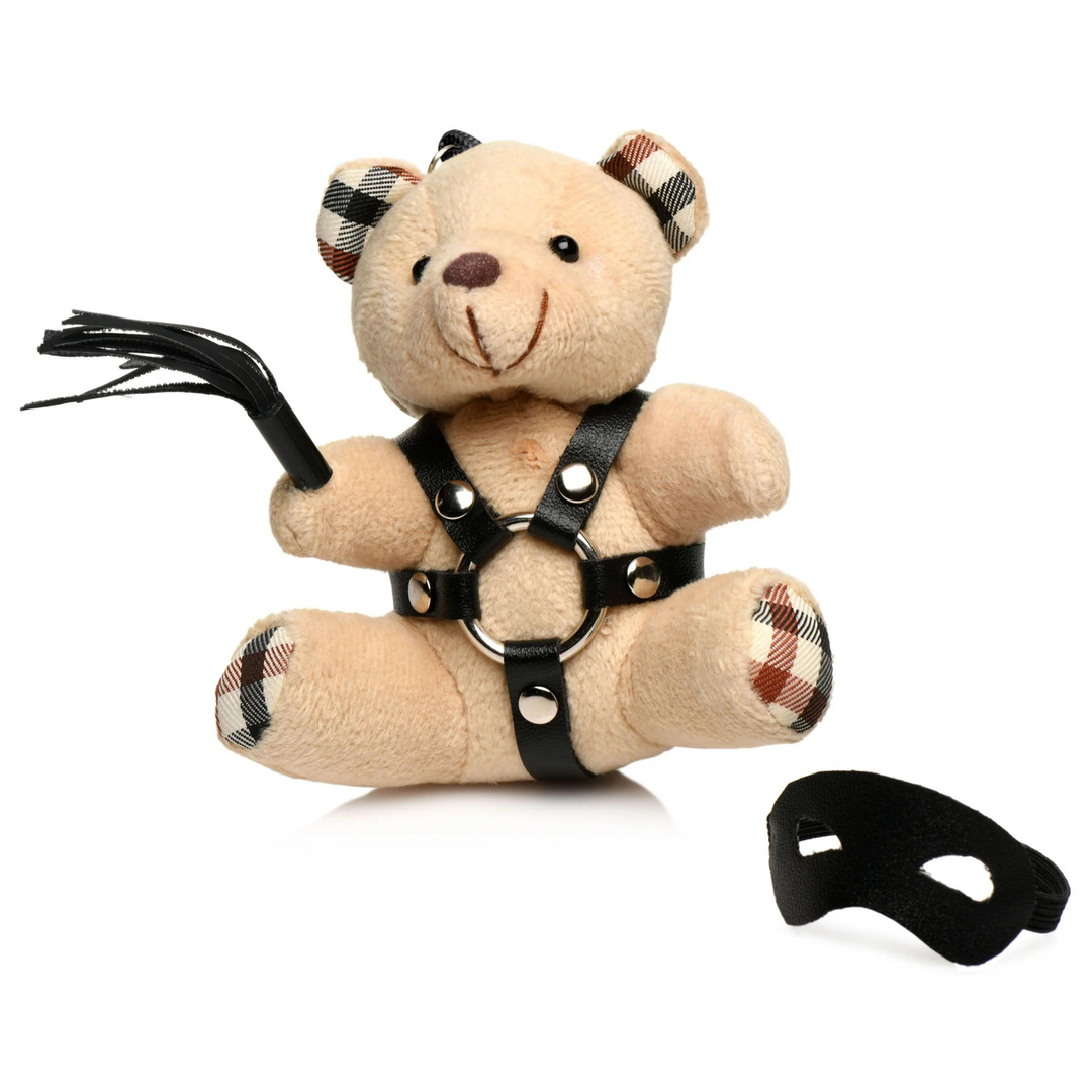 BDSM Teddy Bear Sleutelhanger - Tan - Afbeelding 5