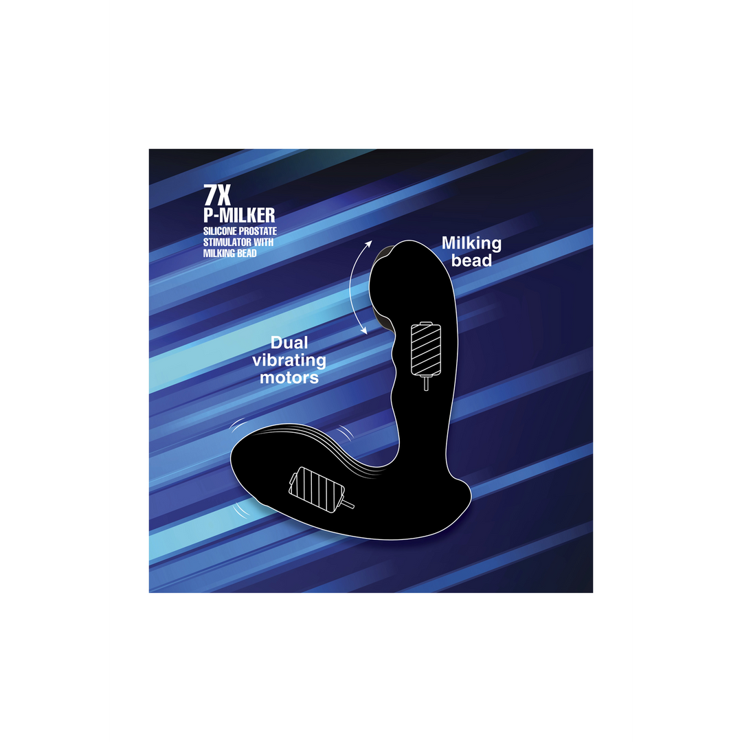 P-Milker - Silicone P-Spot Stimulator met 7 Snelheden - Afbeelding 7