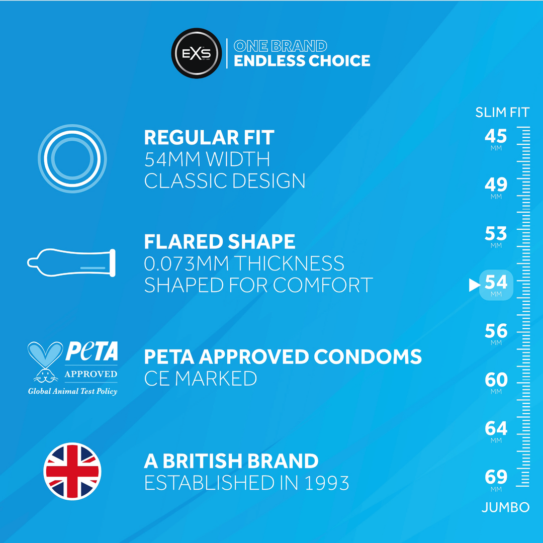 EXS Regular - Condooms - 100 Stukken - Afbeelding 3