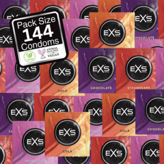 EXS Gemengde Smaken - Condoms - 144 Stuks
