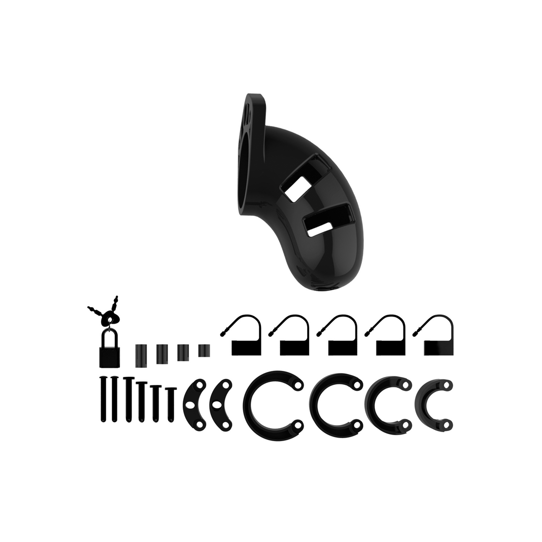 Model 01 Chastity Cock Cage - 3.5 / 9 cm - Afbeelding 3