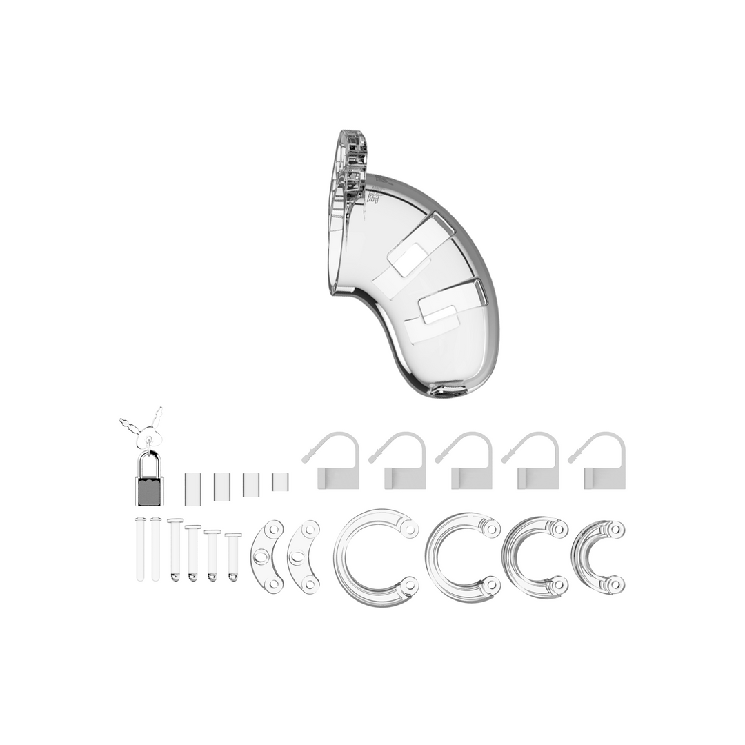 Model 01 Chastity Cock Cage - 3.5 / 9 cm - Afbeelding 3