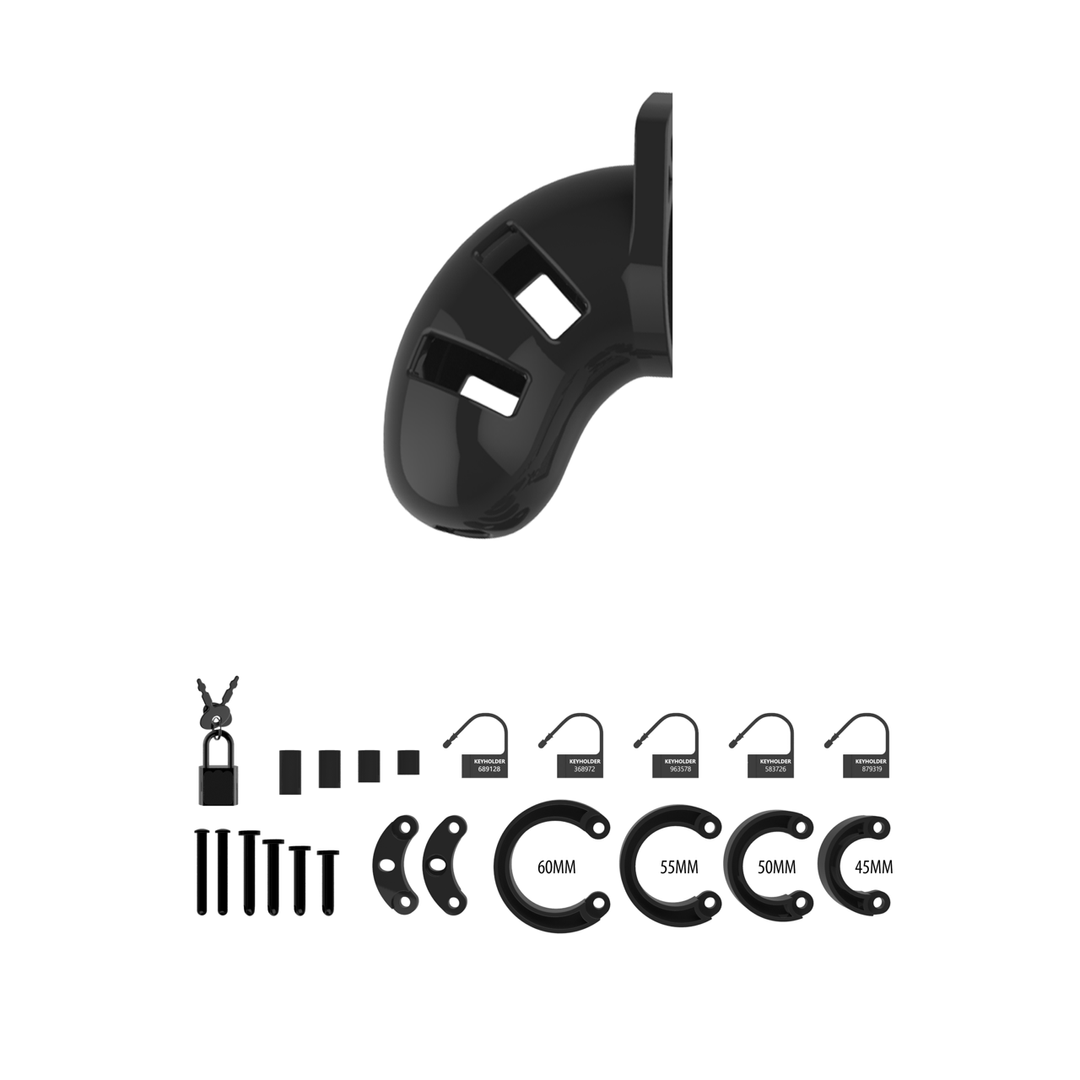 Model 13 Chastity Cock Cage - 2,5 / 6,5 cm - Afbeelding 4