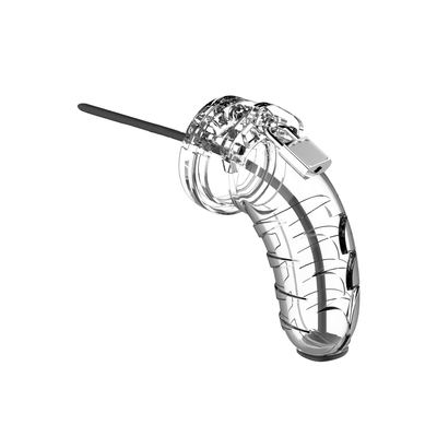 Model 16 Chastity Cock Cage met Urethrale Sounding - 4.5 / 11,5 cm